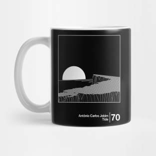 Antonio Carlos Jobim - Tide/ Minimal Style Graphic Artwork Design Mug